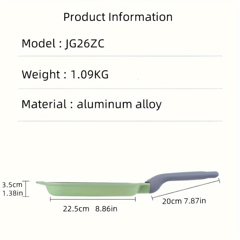 NNETM Griddle Pan Non-Stick Divided Cooking (3-in-1)